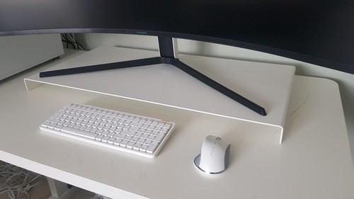 White large inch - white, 55