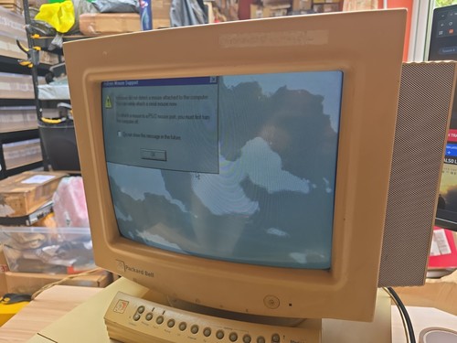 Vintage packard bell crt - bell,