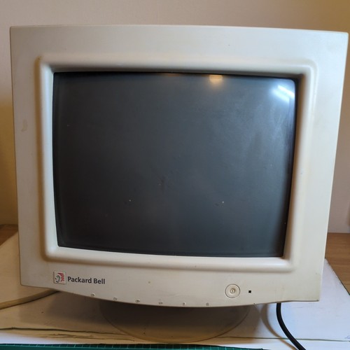 Vintage packard bell crt - vintage,
