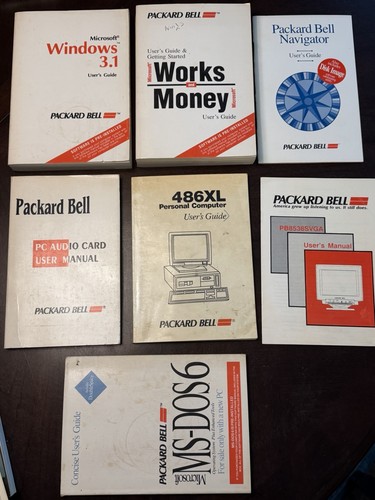 Vintage packard bell - vintage, 486xl